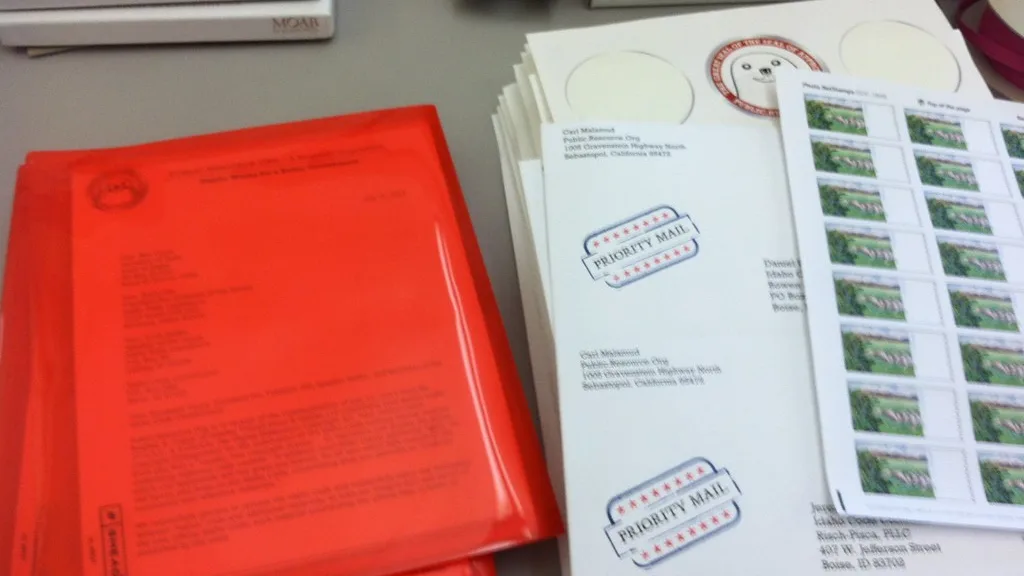 Customs stamp on export documents